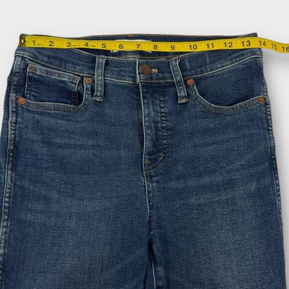 Madewell Tall 10" High-Rise Skinny Jeans in Wendover Wash: TENCEL™ Denim Edition - Picture 8 of 9